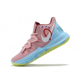 2019 Nike Kyrie 5 Pink Red-Blue-Yellow Shoes